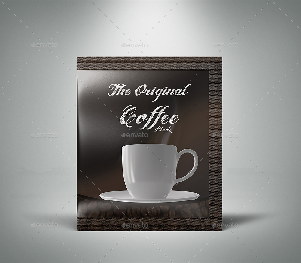 Coffee Sachets MockUp V1, Graphics GraphicRiver